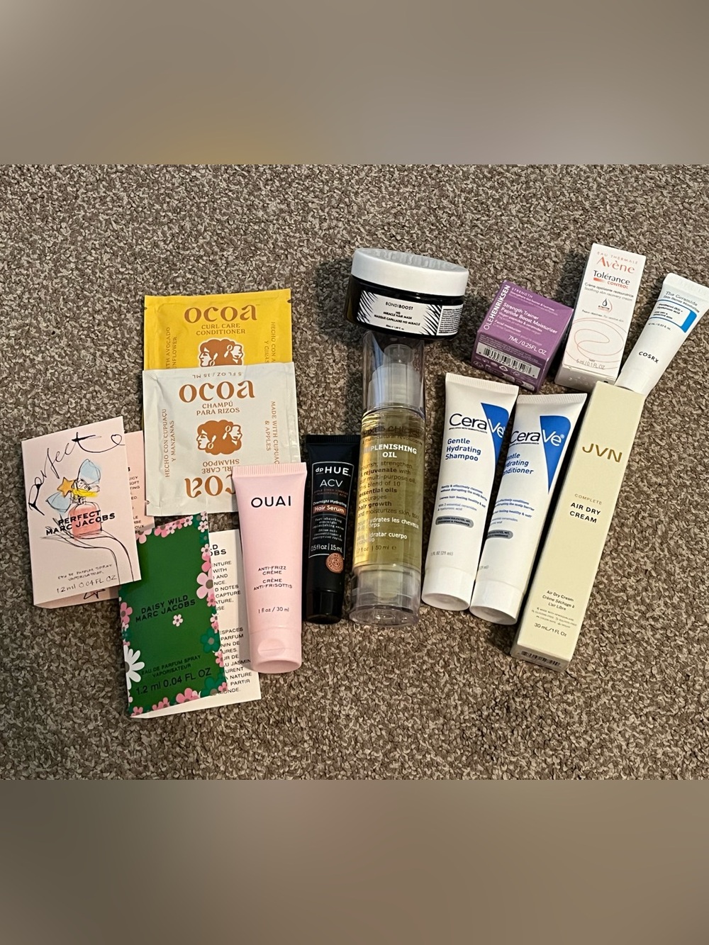 Ulta Sephora Beauty Sample Collection Marc Jacob’s Cerave Olehenriksen